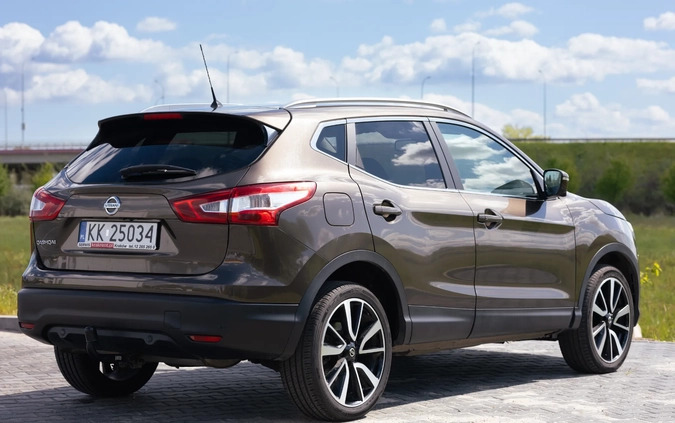 Nissan Qashqai cena 69000 przebieg: 135000, rok produkcji 2017 z Skawina małe 277